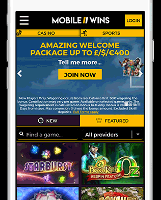 New deposit by mobile casino